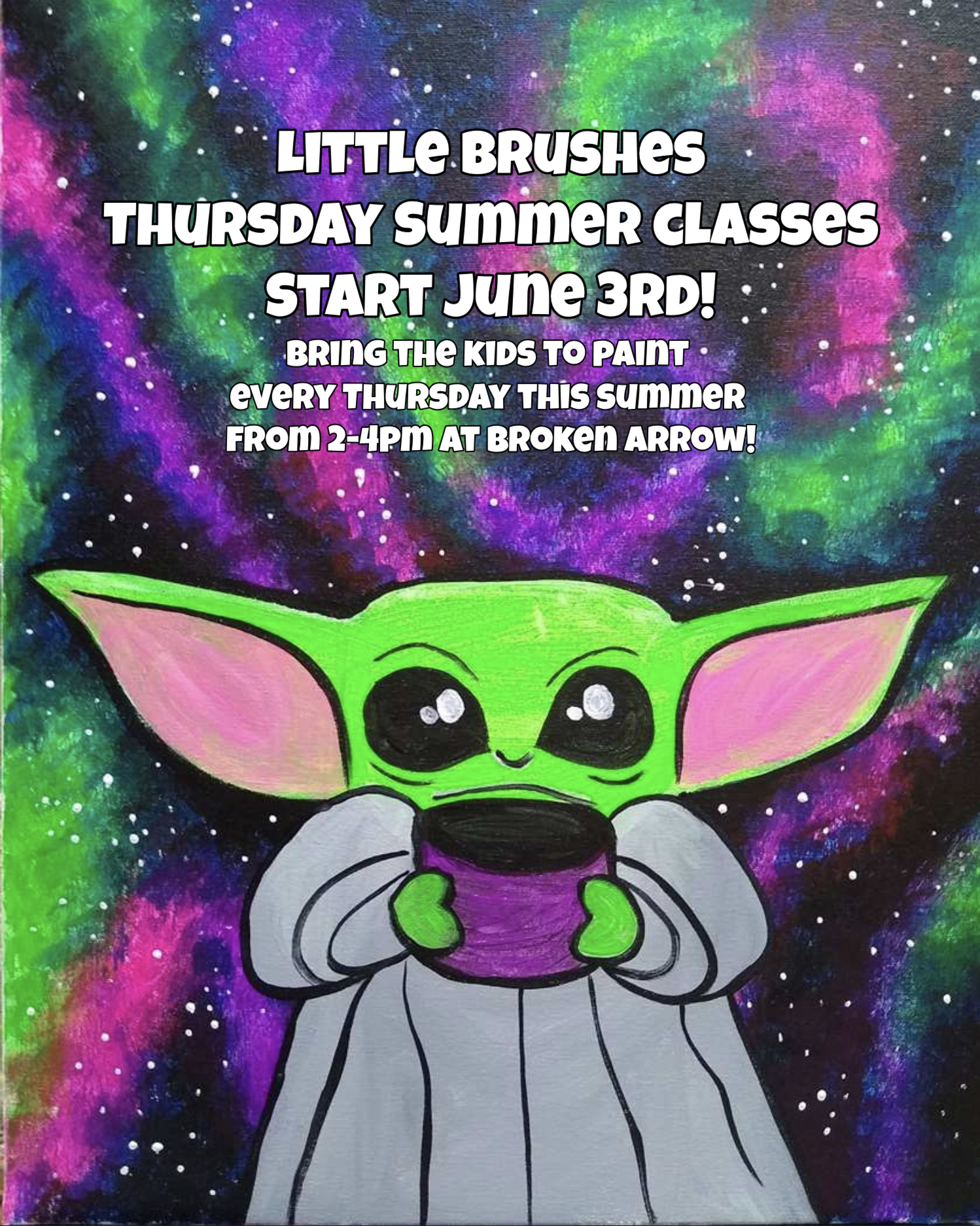 Little Brushes Summer Classes!